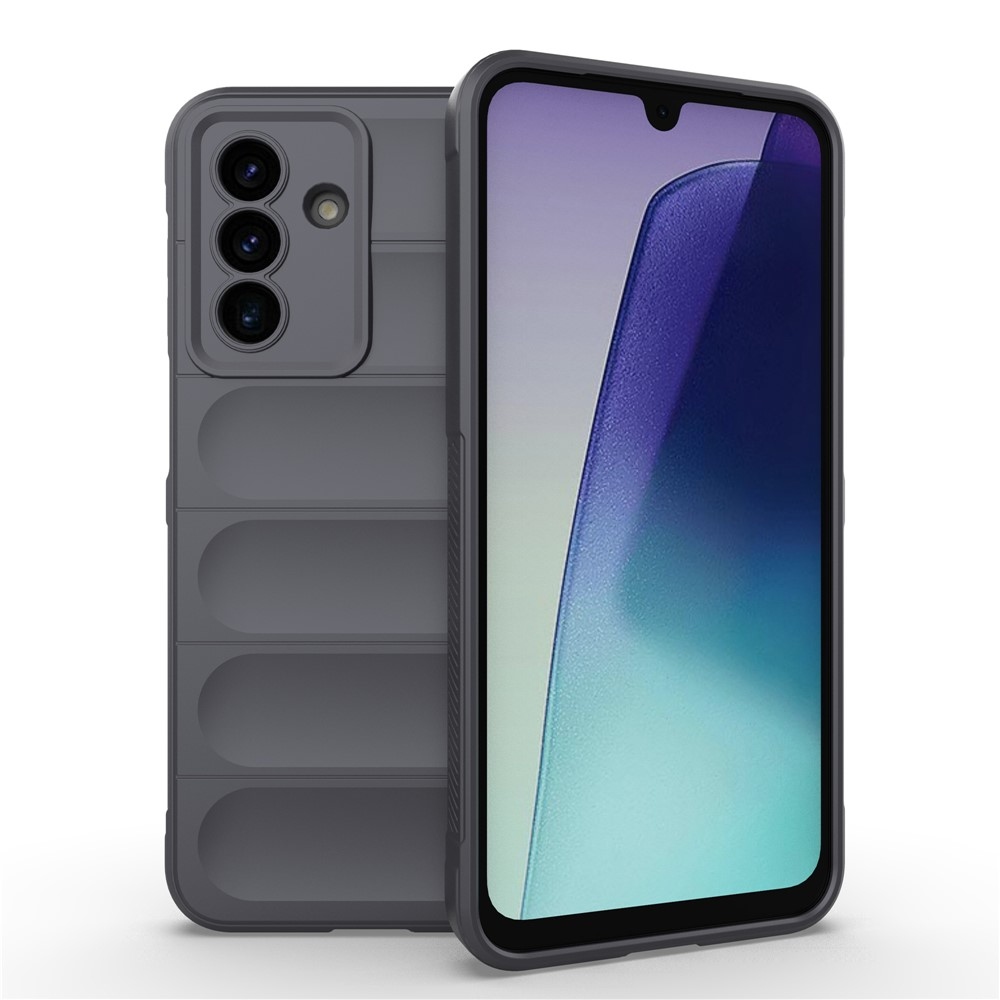 Rugg odolný gélový obal na Samsung Galaxy A17 5G - tmavosivý