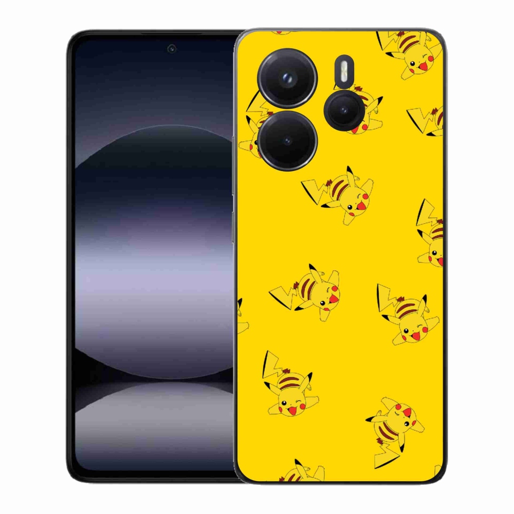 Gélový kryt mmCase na Xiaomi Redmi Note 14 - pikachu