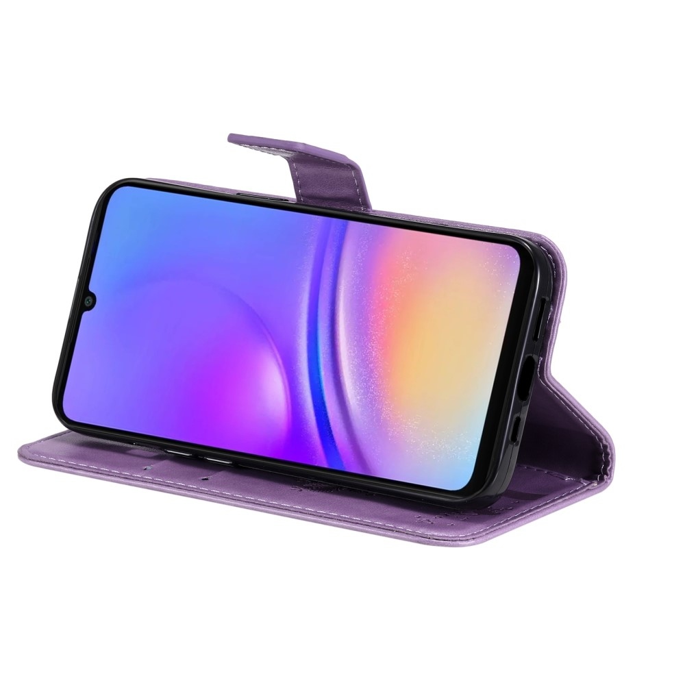 Trees knižkové púzdro na Samsung Galaxy A06 4G - svetlofialové