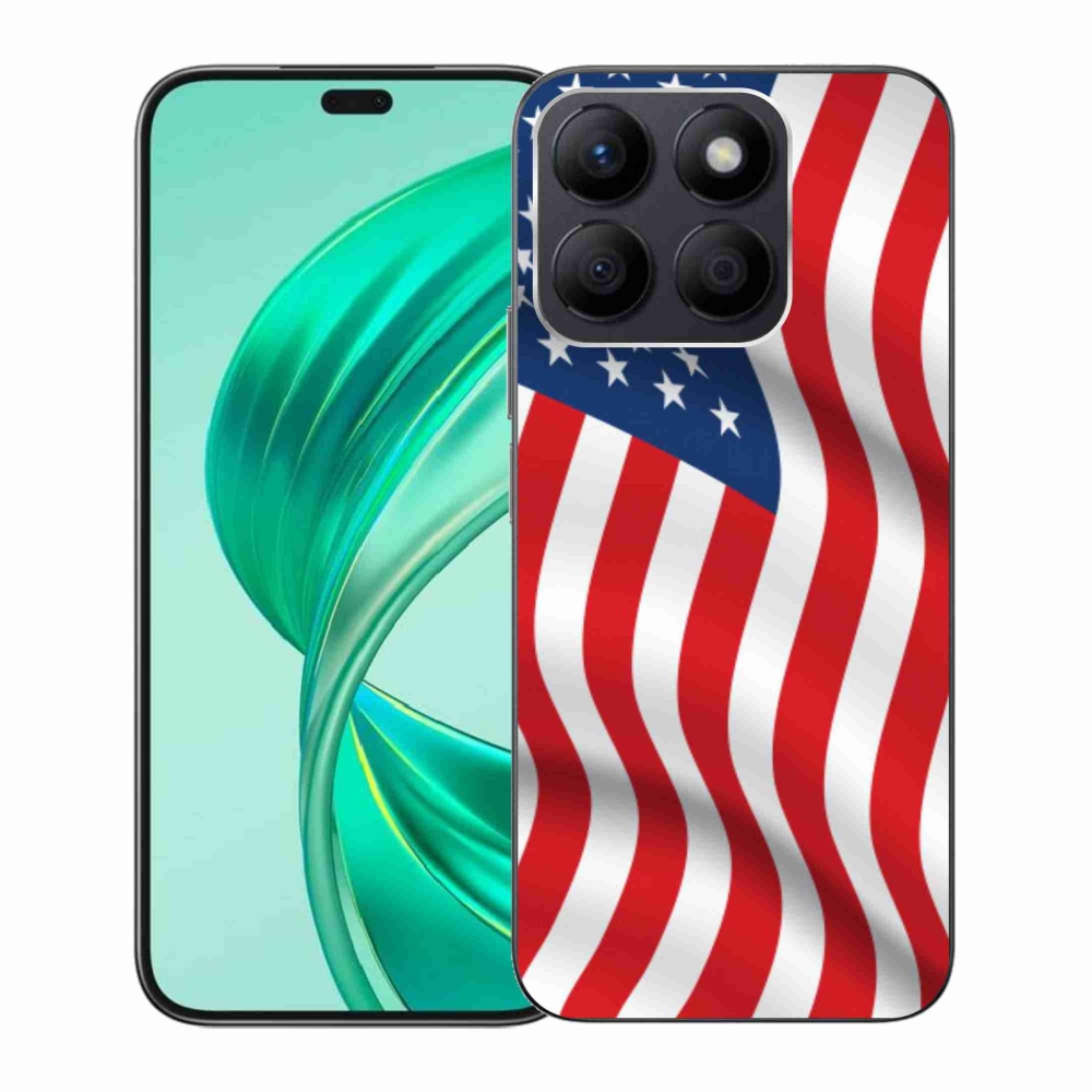 Gélový kryt mmCase na Honor X8b - USA vlajka