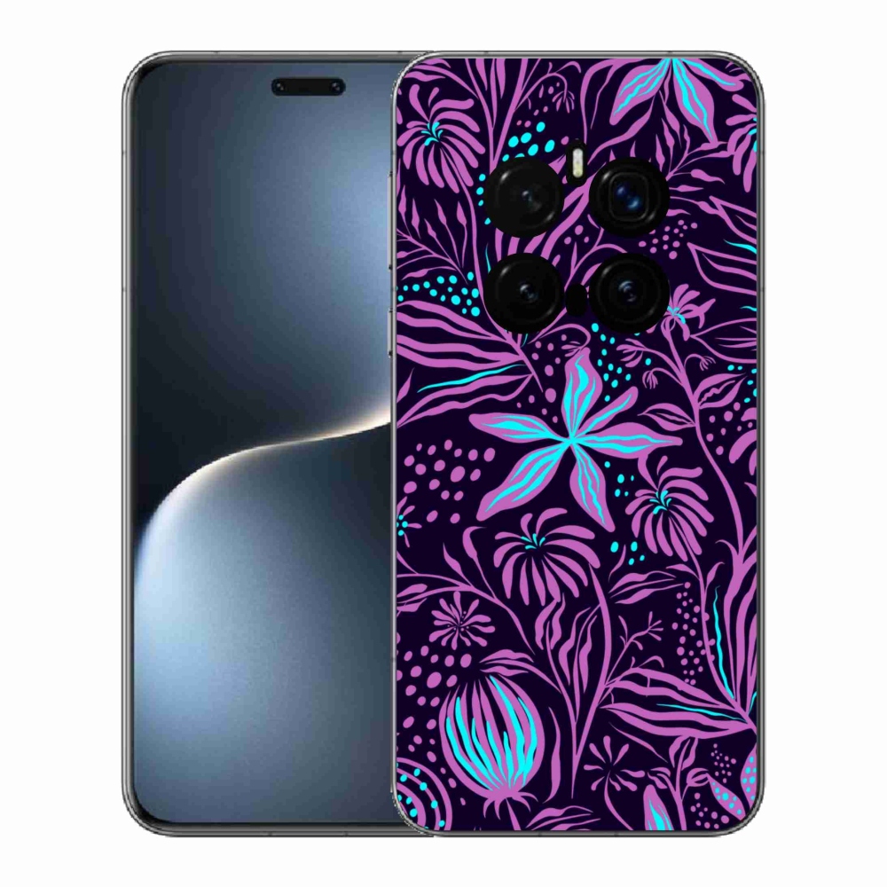 Gélový kryt mmCase na Honor Magic 7 Pro 5G - kvety 2