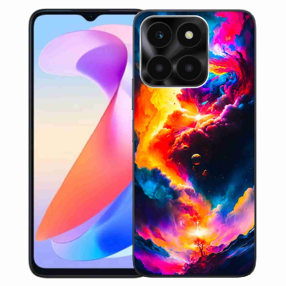 Gélový kryt mmCase na Honor X6a - abstraktný motív