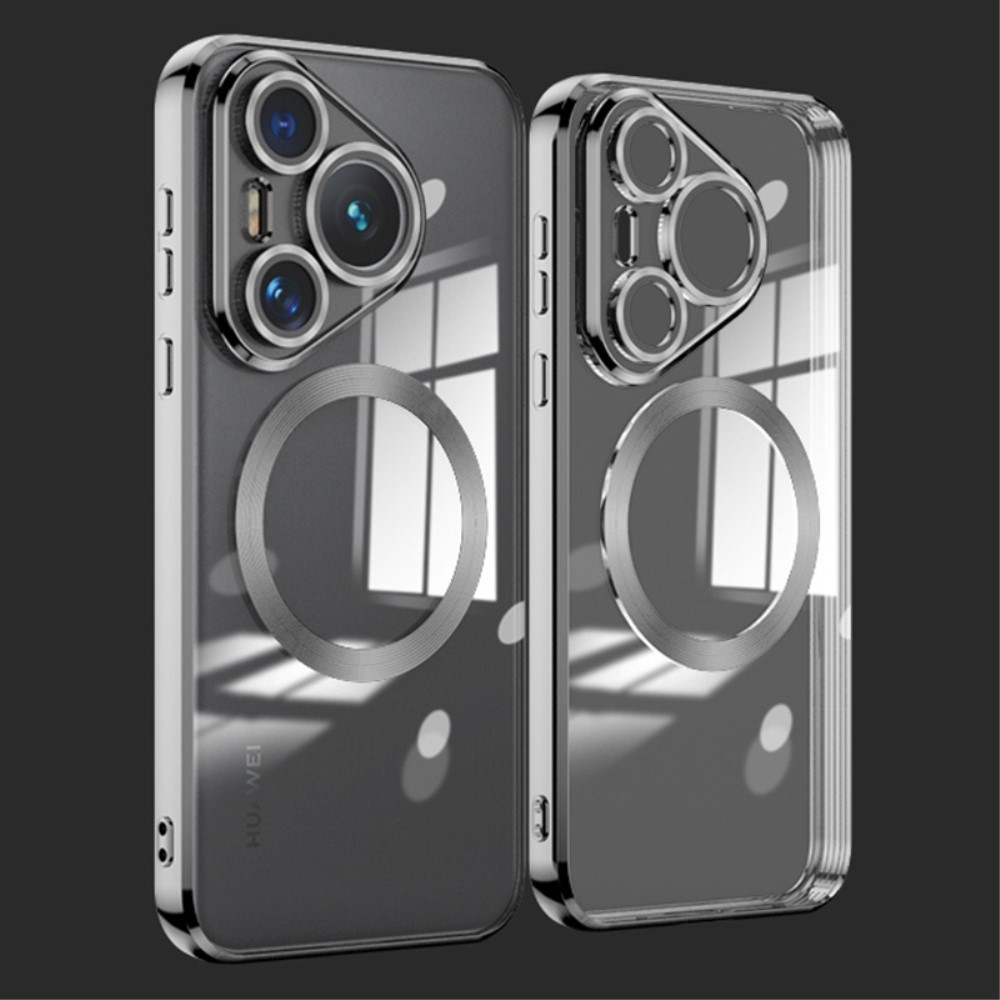 Case gélový obal s ochranou fotoaparátu a podporou MagSafe na Huawei Pura 70 - čierny