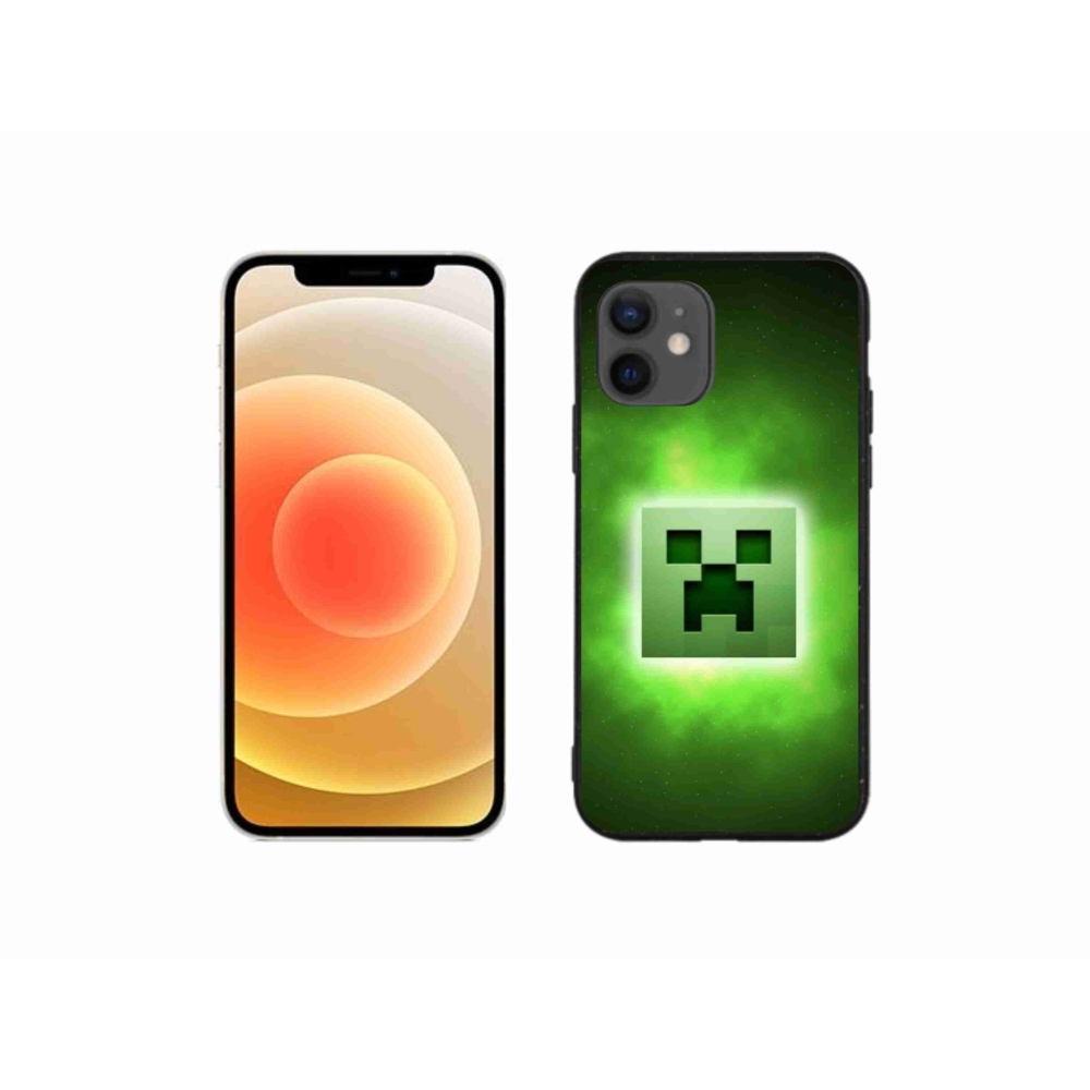 Gélový kryt mmCase na iPhone 12 mini - minecraft