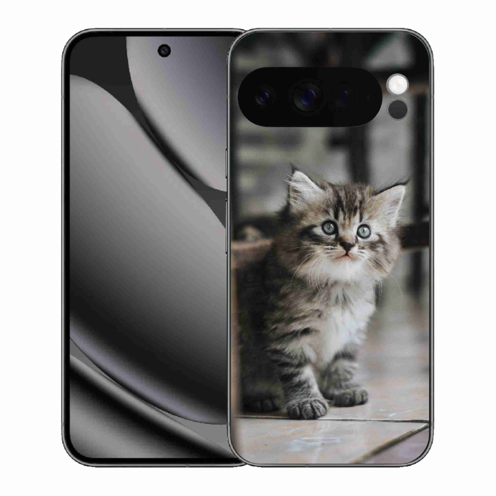 Gélový kryt mmCase na Google Pixel 10 Pro XL - mačiatko