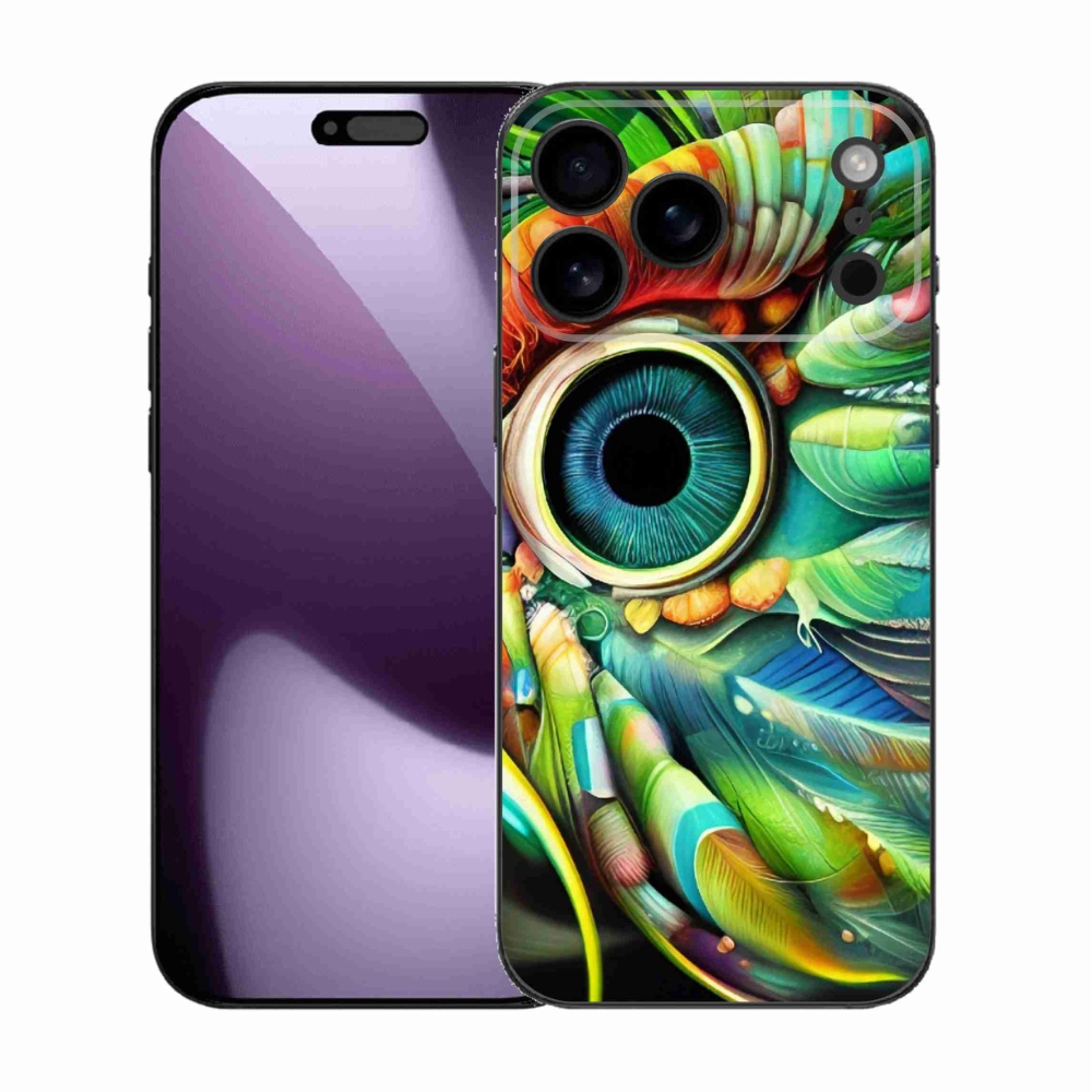 Gélový kryt mmCase na iPhone 17 Pro Max - abstraktný motív 18