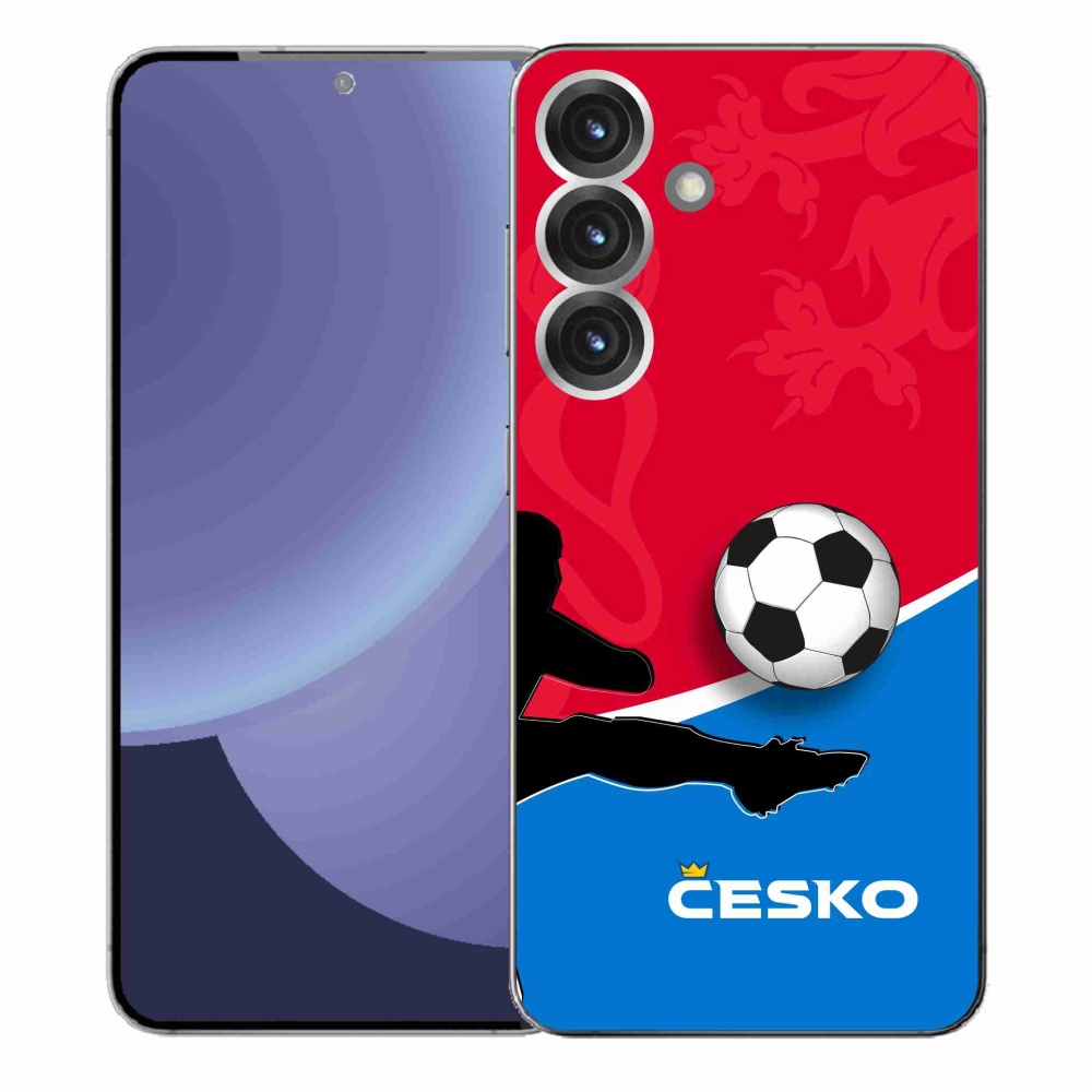 Gélový kryt mmCase na Samsung Galaxy S25+ - futbal Česko 2