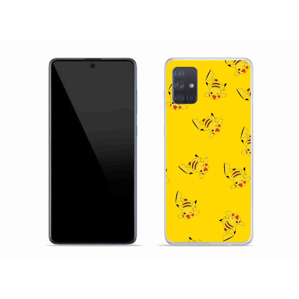 Gélový kryt mmCase na Samsung Galaxy A51 - pikachu