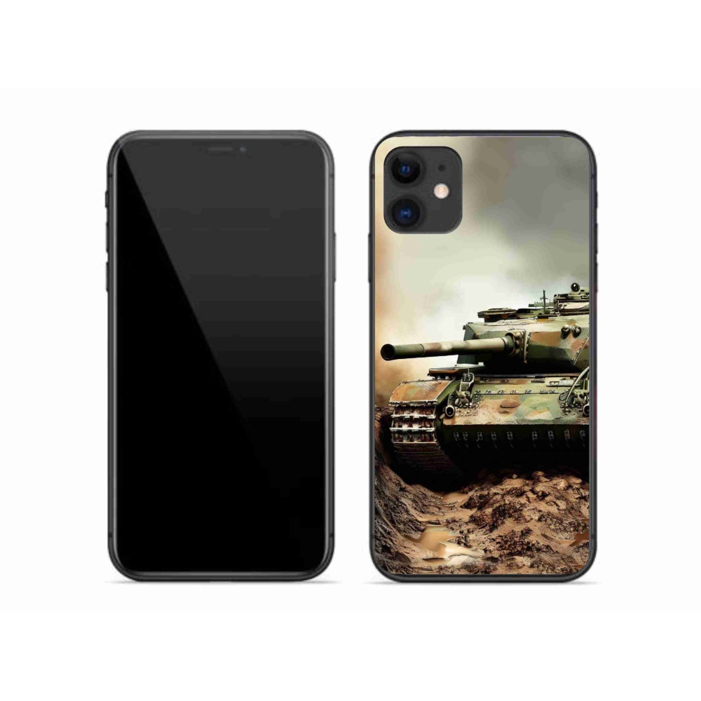 Gélový kryt mmCase na iPhone 11 - tank