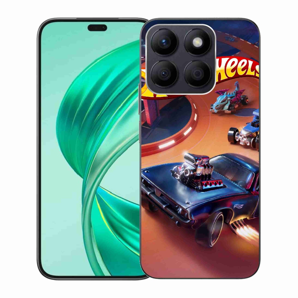 Gélový kryt mmCase na Honor X8b - hot wheels