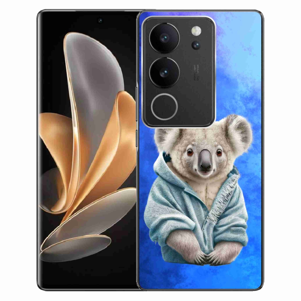 Gélový kryt mmCase na Vivo V29 5G - koala vo svetri