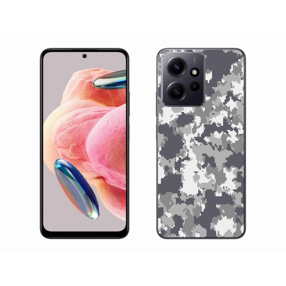 Gélový kryt mmCase na Xiaomi Redmi Note 12 4G - maskáčový vzor 2