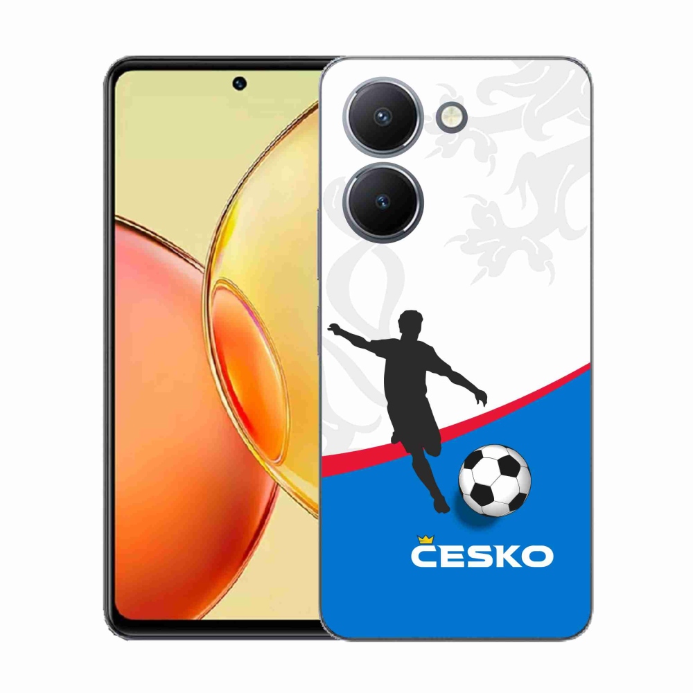 Gélový kryt mmCase na Vivo Y36 - futbal Česko 1
