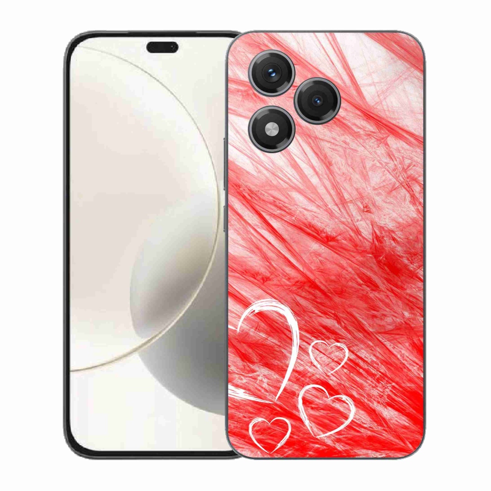 Gélový kryt mmCase na Honor 400 Lite - heart