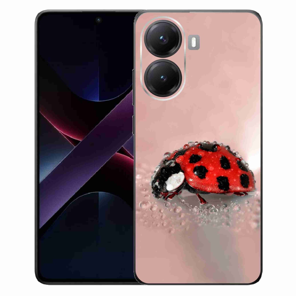 Gélový kryt mmCase na Xiaomi Poco X7 Pro 5G - lienka