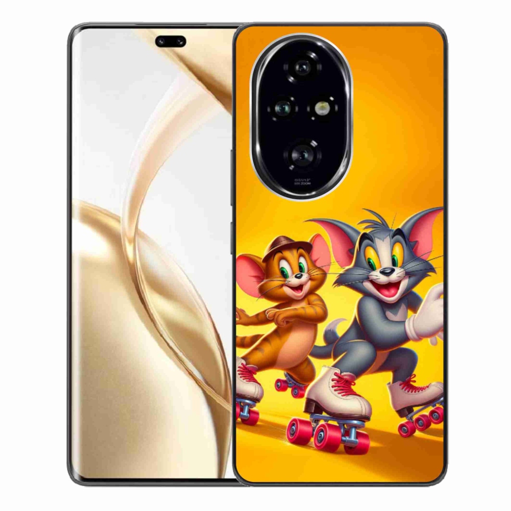 Gélový kryt mmCase na Honor 200 Pro 5G - tom a jerry