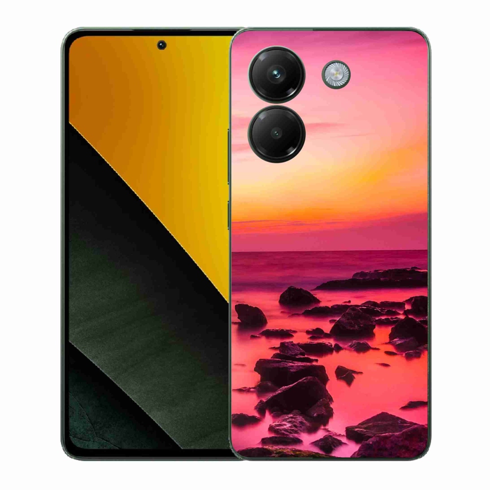 Gélový kryt mmCase na Xiaomi Poco M7 Pro 5G - more a žiara