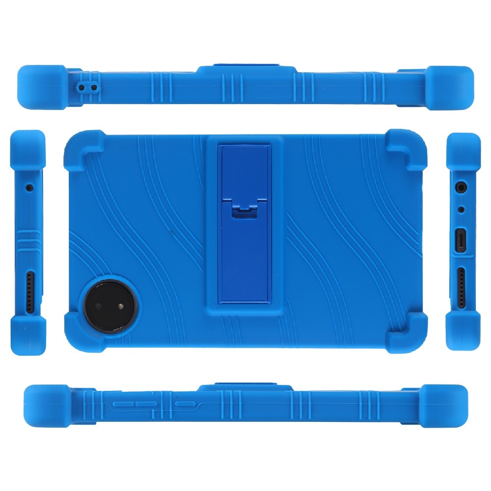 Protect silikónový obal s vystuženými rohmi na Xiaomi Redmi Pad SE 8.7 - tmavomodrý