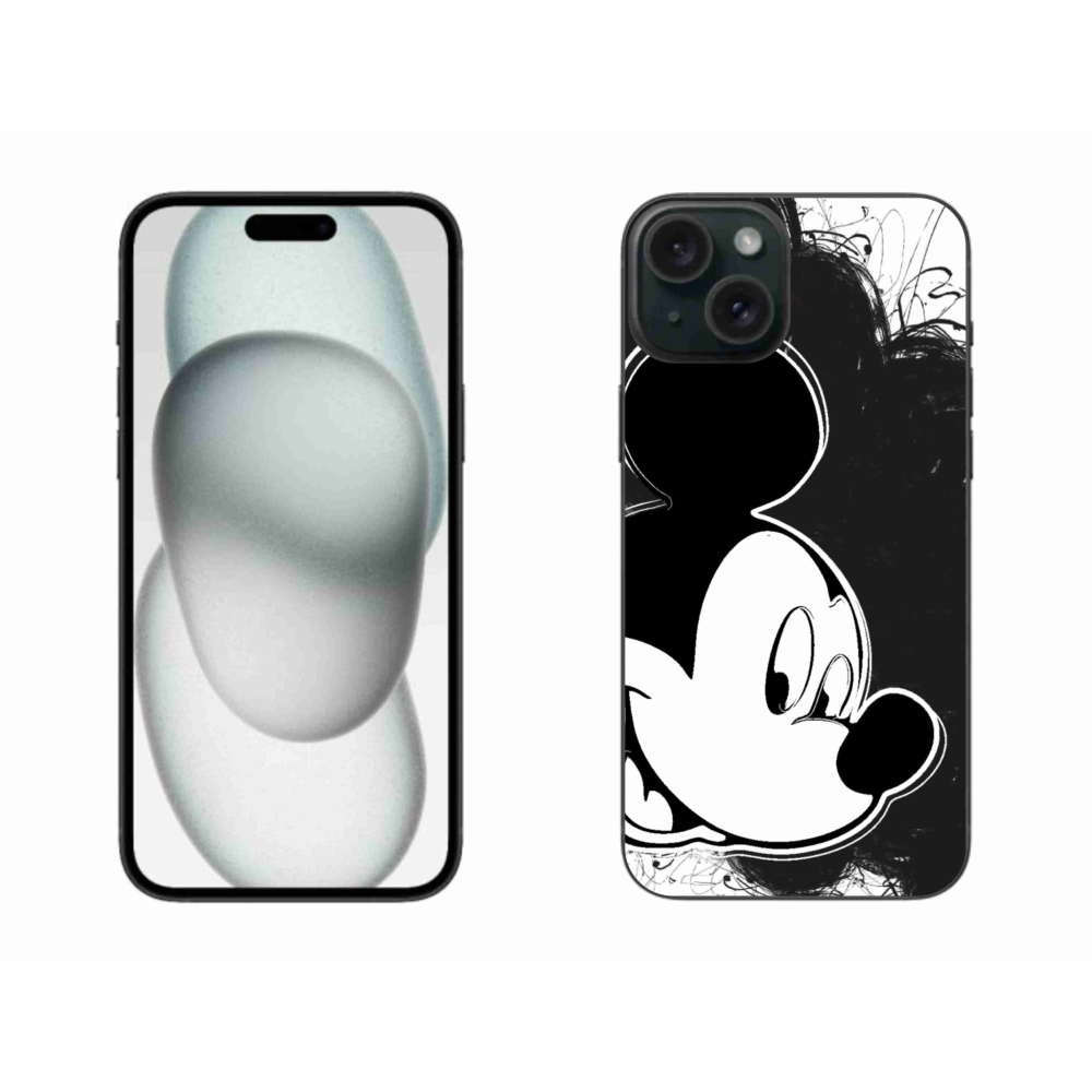 Gélový kryt mmCase na iPhone 15 Plus - mickey mouse 1