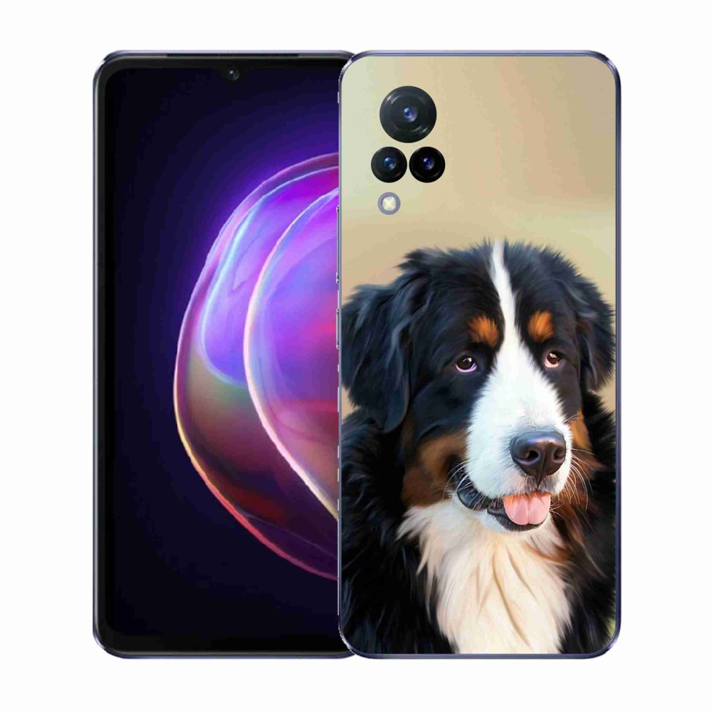 Gélový kryt mmCase na Vivo V21 4G/5G - bernský salašnícky pes