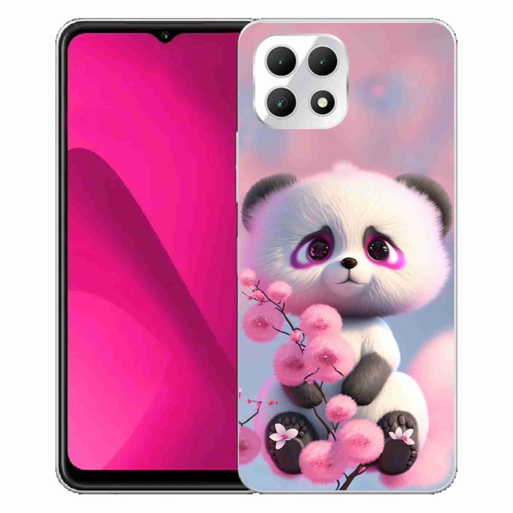 Gélový kryt mmCase na T-Mobile T Phone 2 - roztomilá panda 1