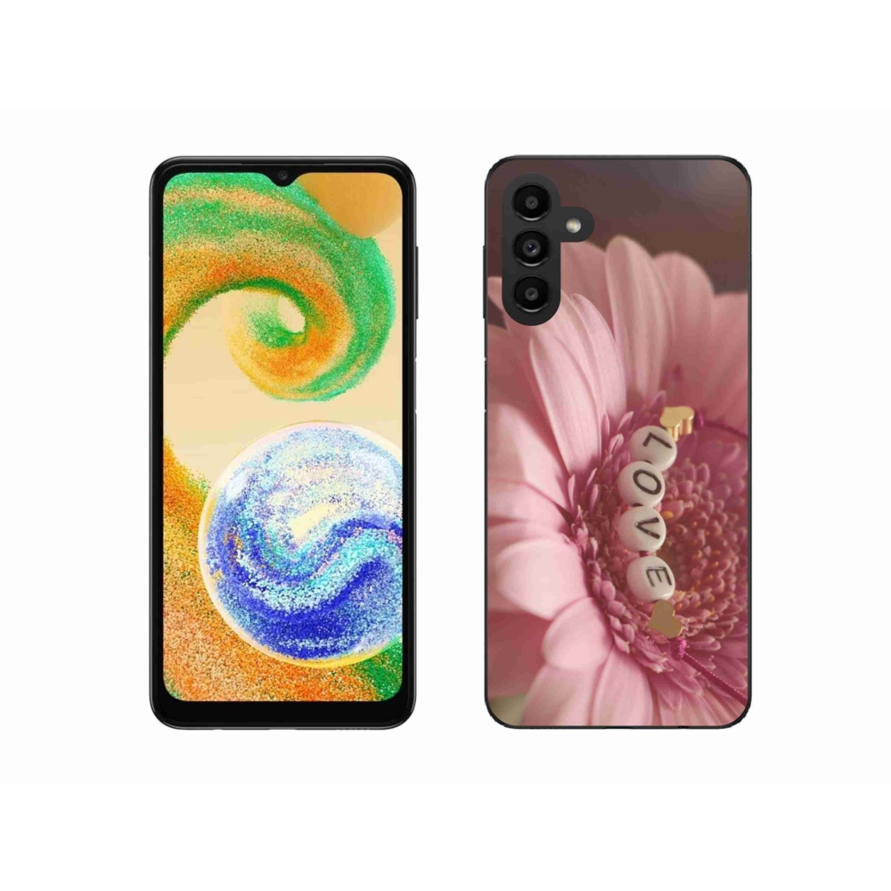 Gélový kryt mmCase na Samsung Galaxy A04s (164.7x76.7x9.1mm) - prívesok love