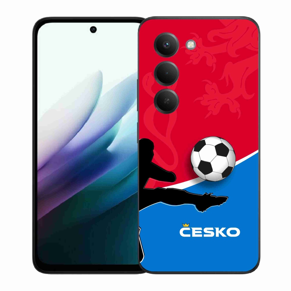 Gélový kryt mmCase na Xiaomi Redmi 15 4G/5G (171mm) - futbal Česko 2