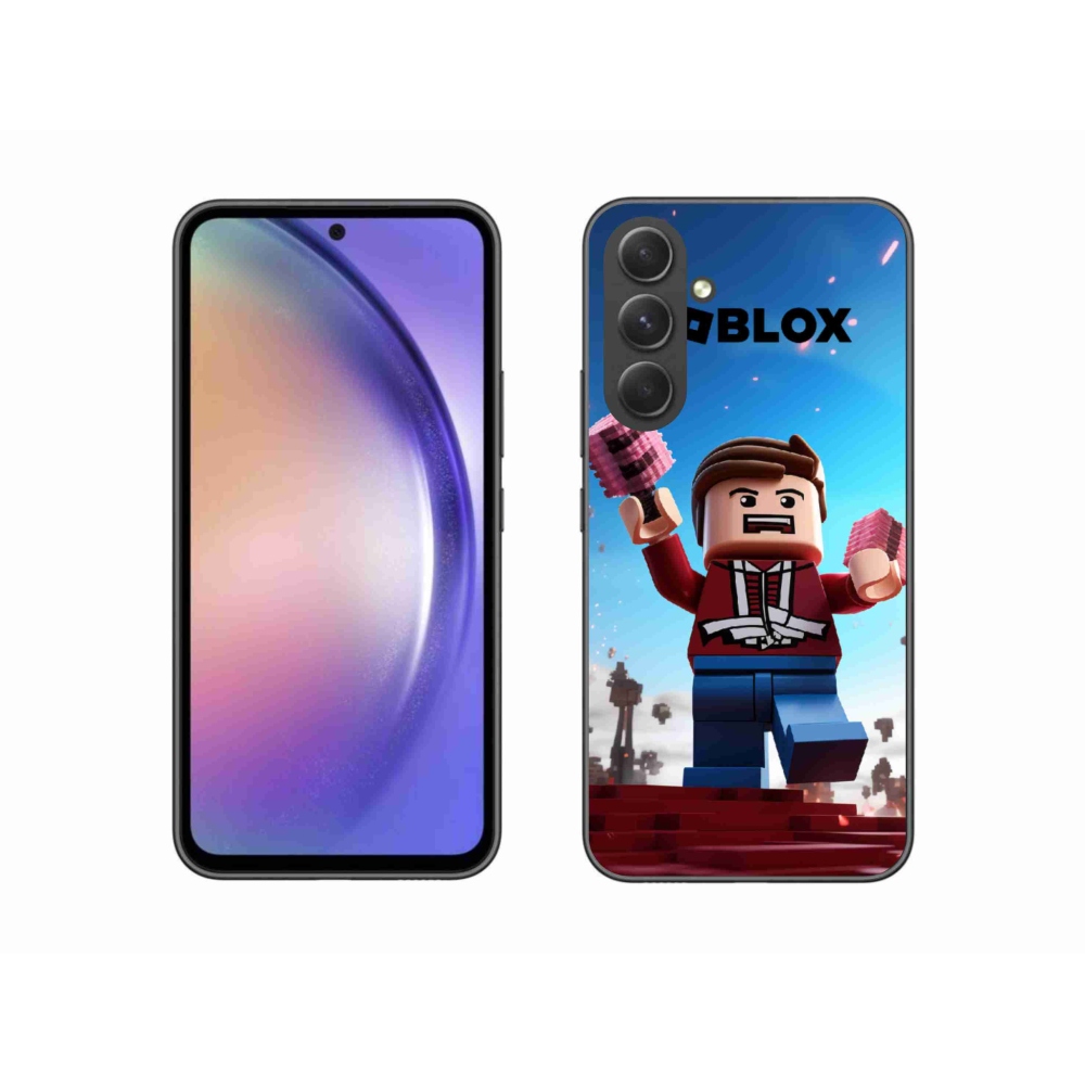 Gélový kryt mmCase na Samsung Galaxy A54 5G - roblox 2