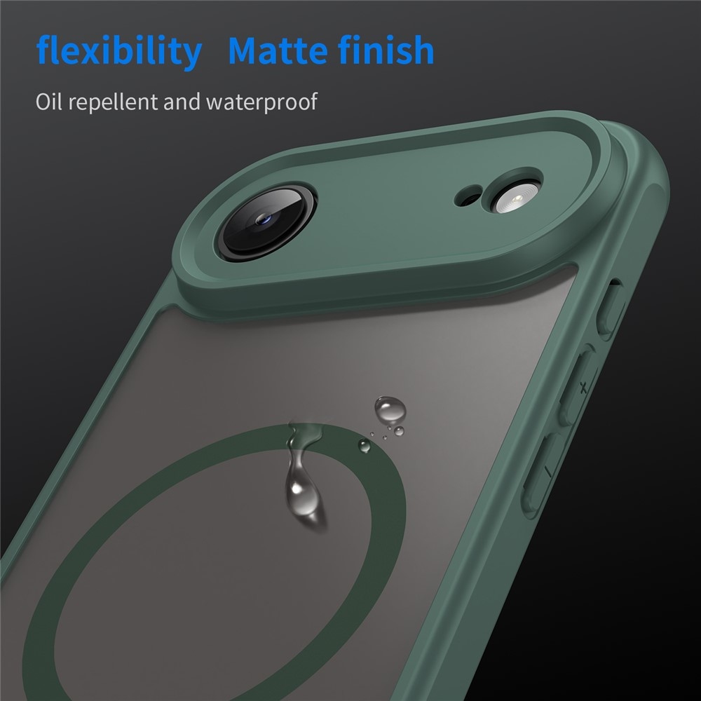 Case matný gélový obal s MagSafe na iPhone 17 Air - zelený