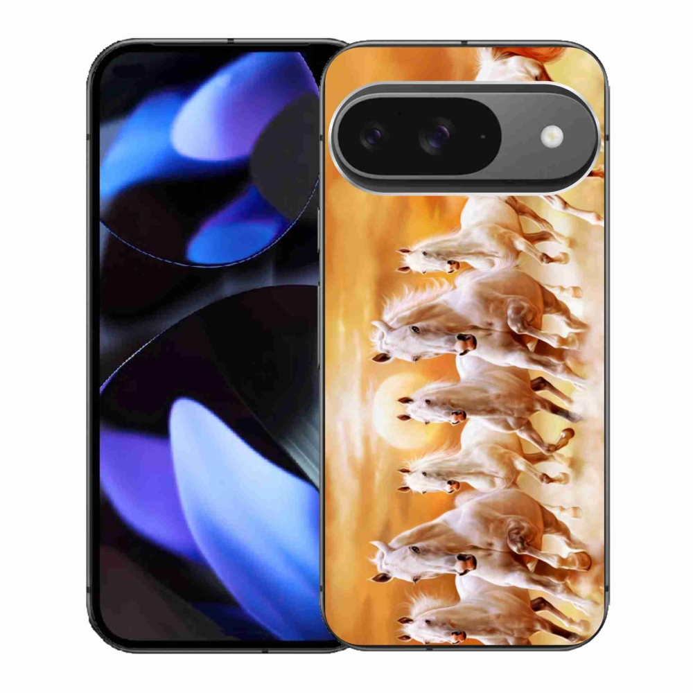 Gélový obal mmCase na Google Pixel 9/9 Pro - kone 2