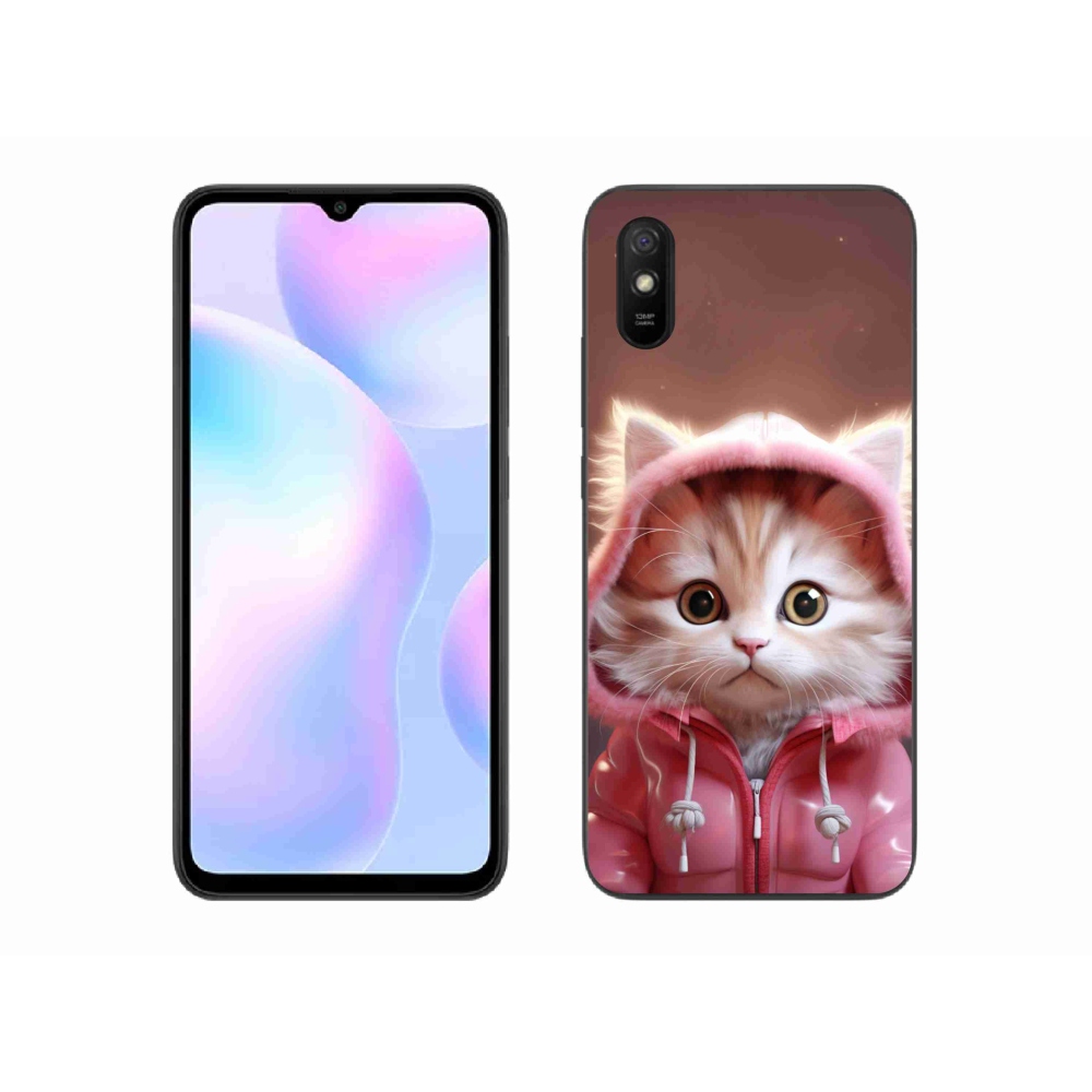 Gélový kryt mmCase na Xiaomi Redmi 9AT - roztomilé mačiatko 3