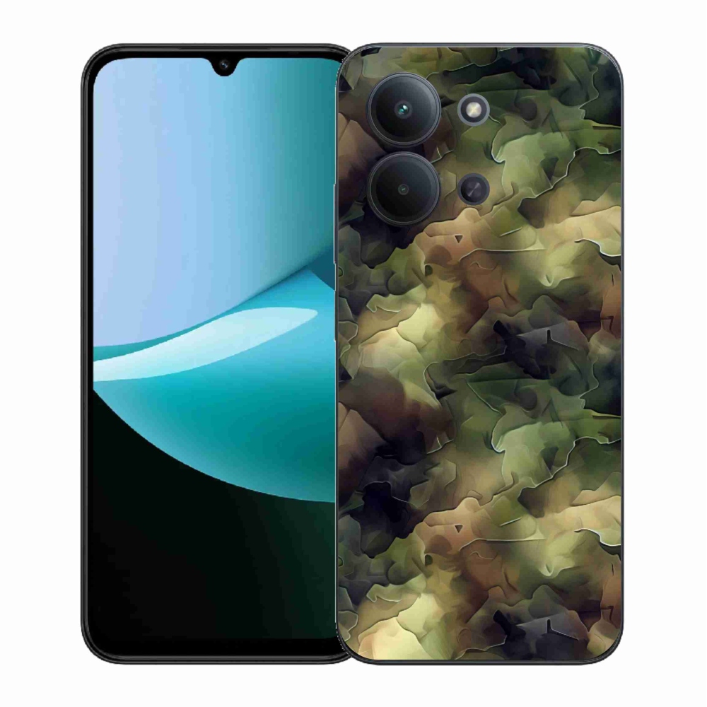 Gélový kryt mmCase na Xiaomi Redmi 15C 4G (171mm)/Poco C85 4G (171mm) - maskáčový vzor 10