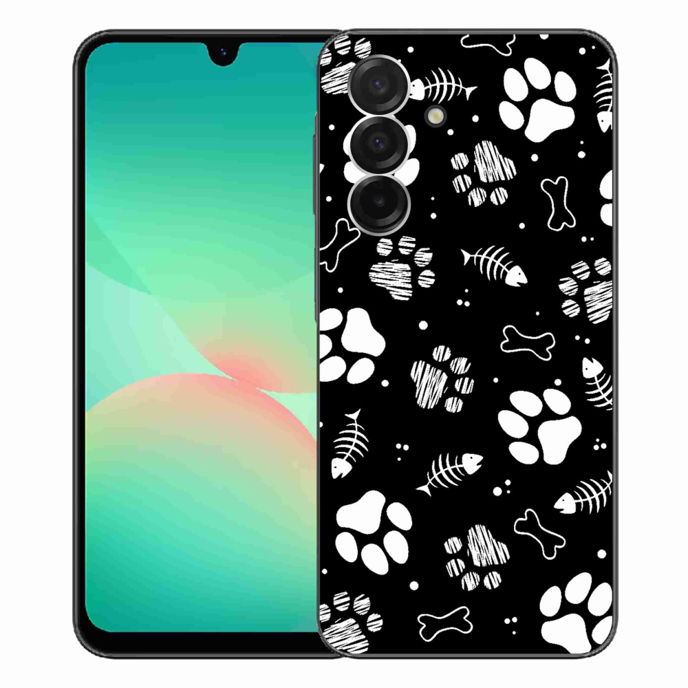 Gélový kryt mmCase na Samsung Galaxy A26 5G - psie labky