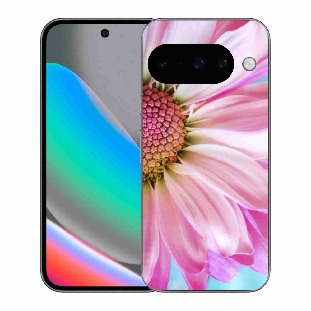 Gélový kryt mmCase na Google Pixel 10 - ružový kvet