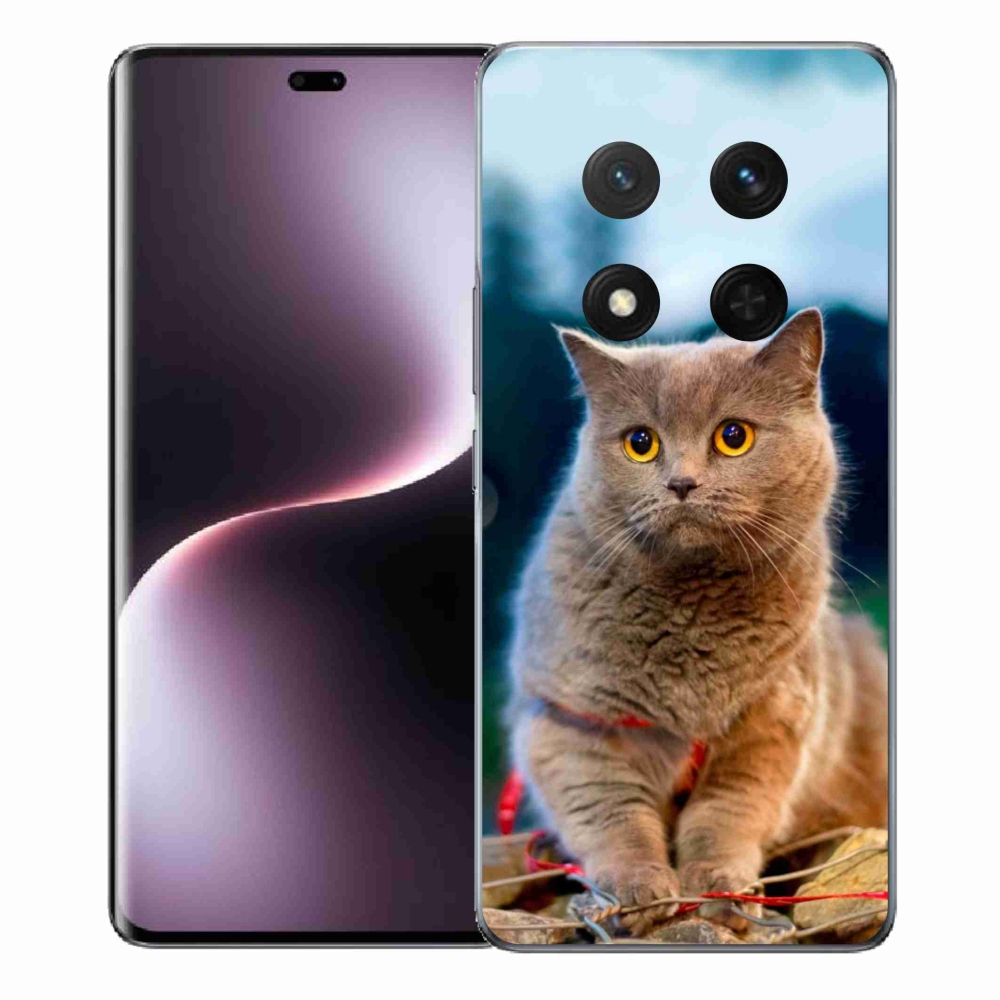 Gélový kryt mmCase na Honor Magic 7 Lite 5G - britská modrá 2