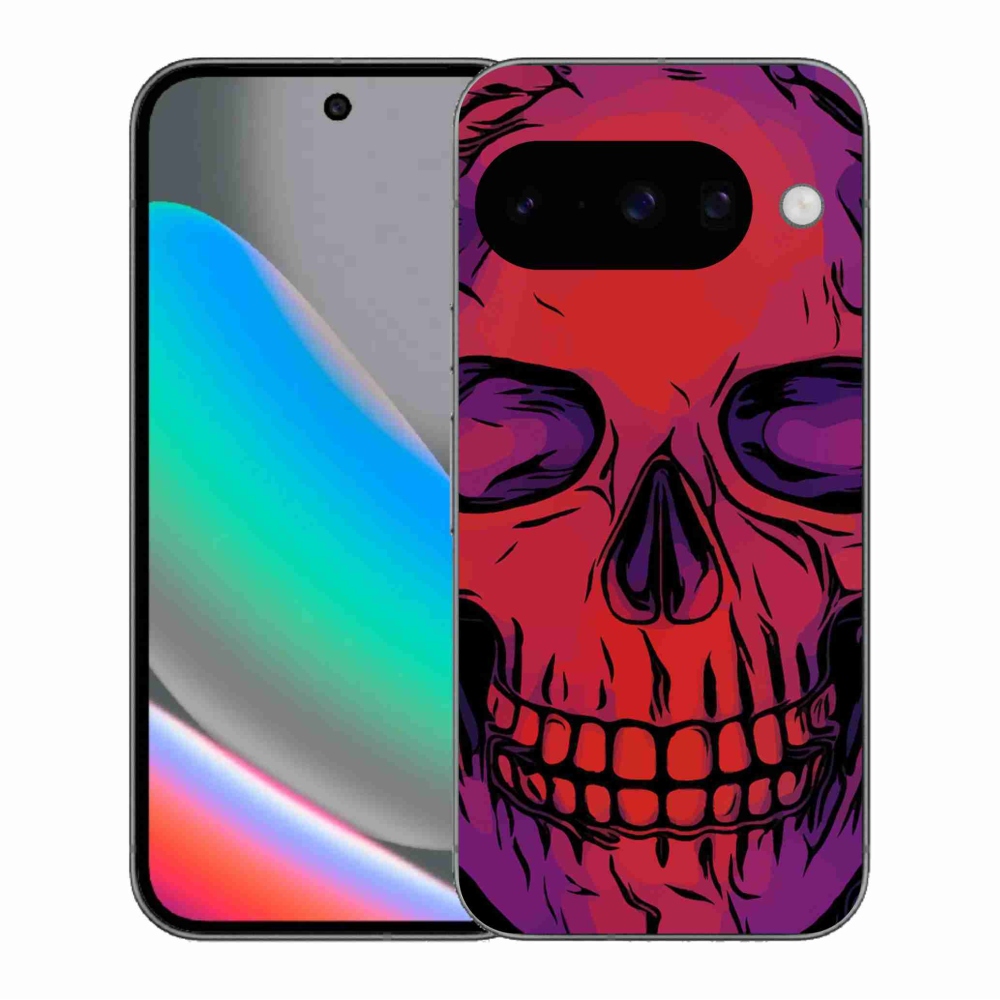 Gélový kryt mmCase na Google Pixel 10 - lebka