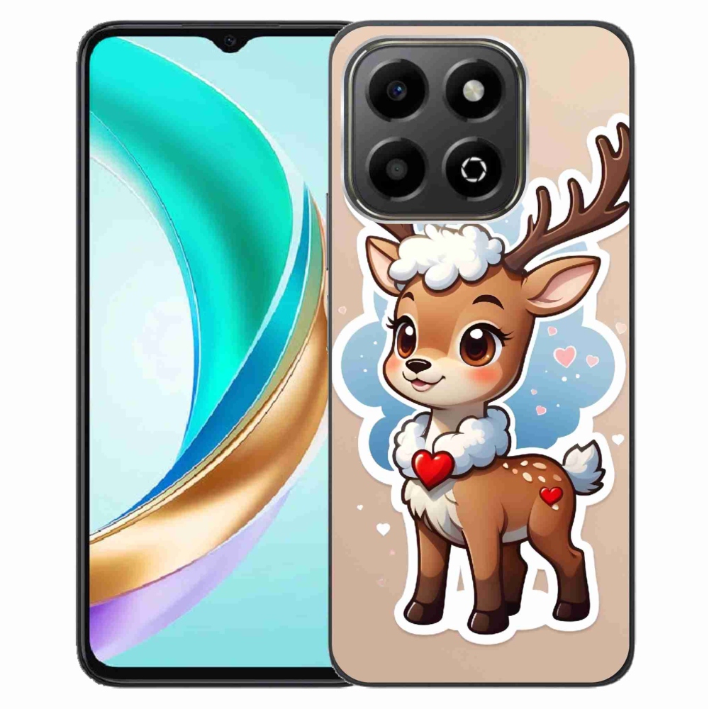 Gélový kryt mmCase na Honor X6b - kreslený sob