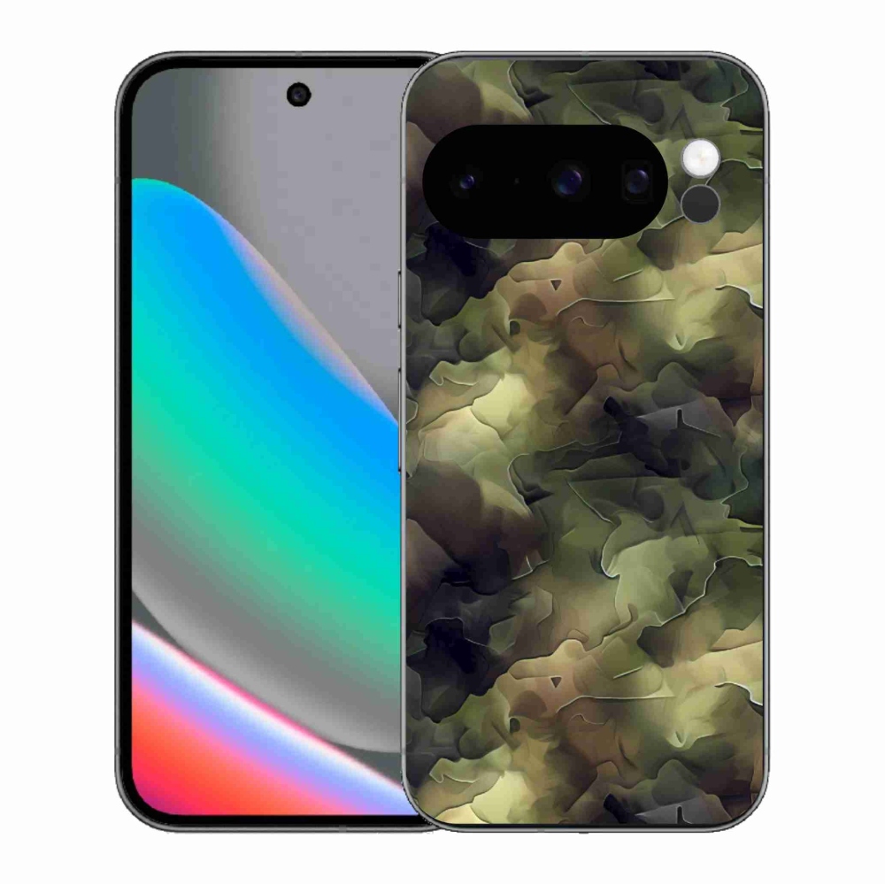 Gélový kryt mmCase na Google Pixel 10 Pro - maskáčový vzor 10
