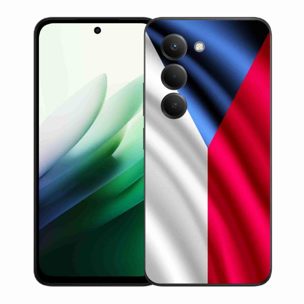 Gélový kryt mmCase na Xiaomi Redmi 15 5G (169mm) - česká vlajka