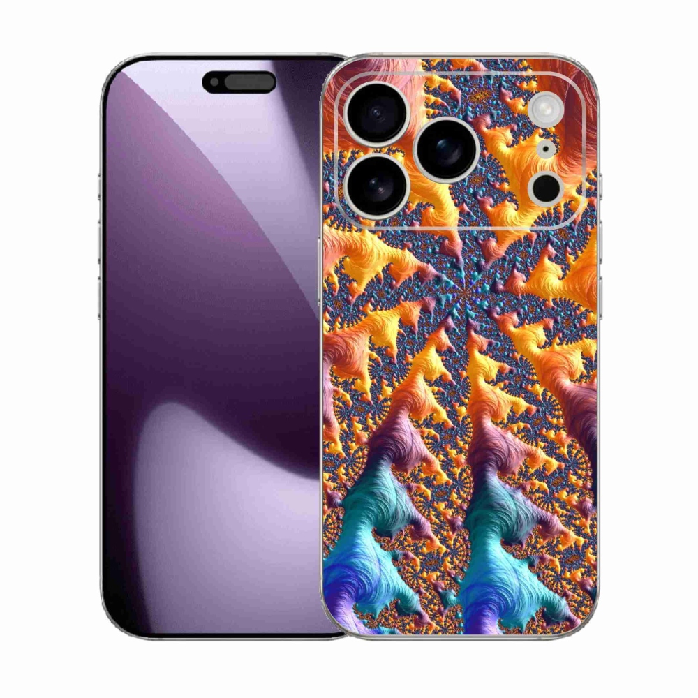 Gélový kryt mmCase na iPhone 17 Pro - abstraktný motív 23