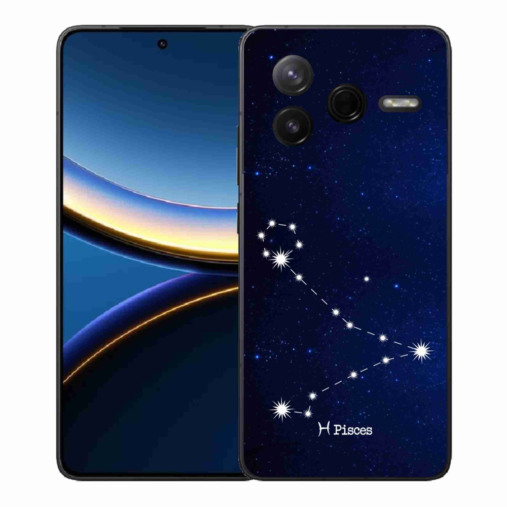 Gélový kryt mmCase na Xiaomi Poco F7 Pro - súhvezdie Ryby