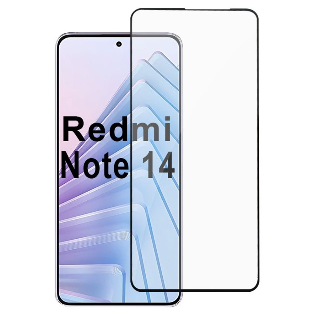 2.5D celoplošné tvrdené sklo na Xiaomi Redmi Note 14 5G