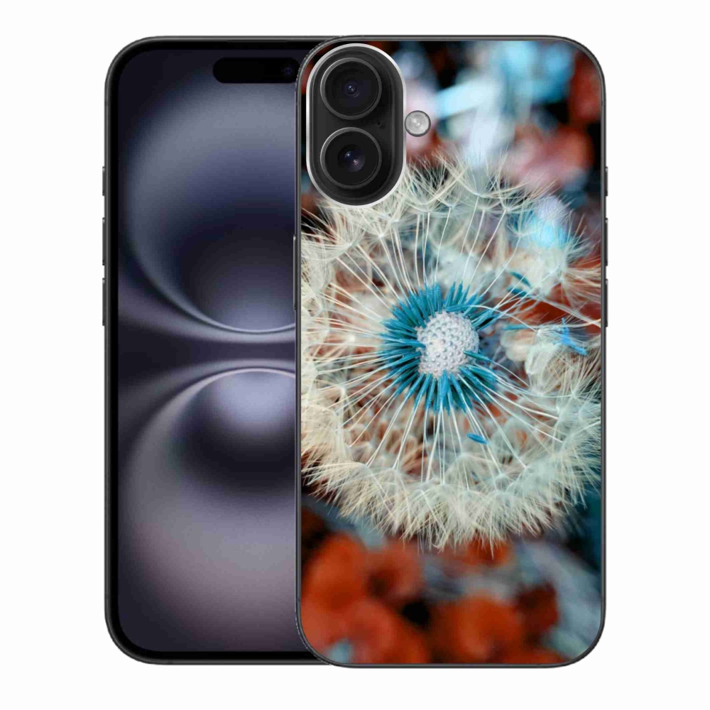 Gélový kryt mmCase na iPhone 16 Plus - odkvitnutá púpava 1