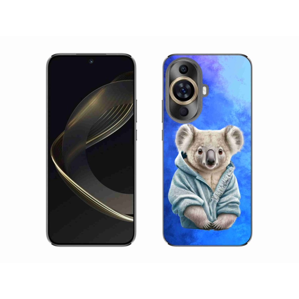 Gélový kryt mmCase na Huawei Nova 11 - koala vo svetri