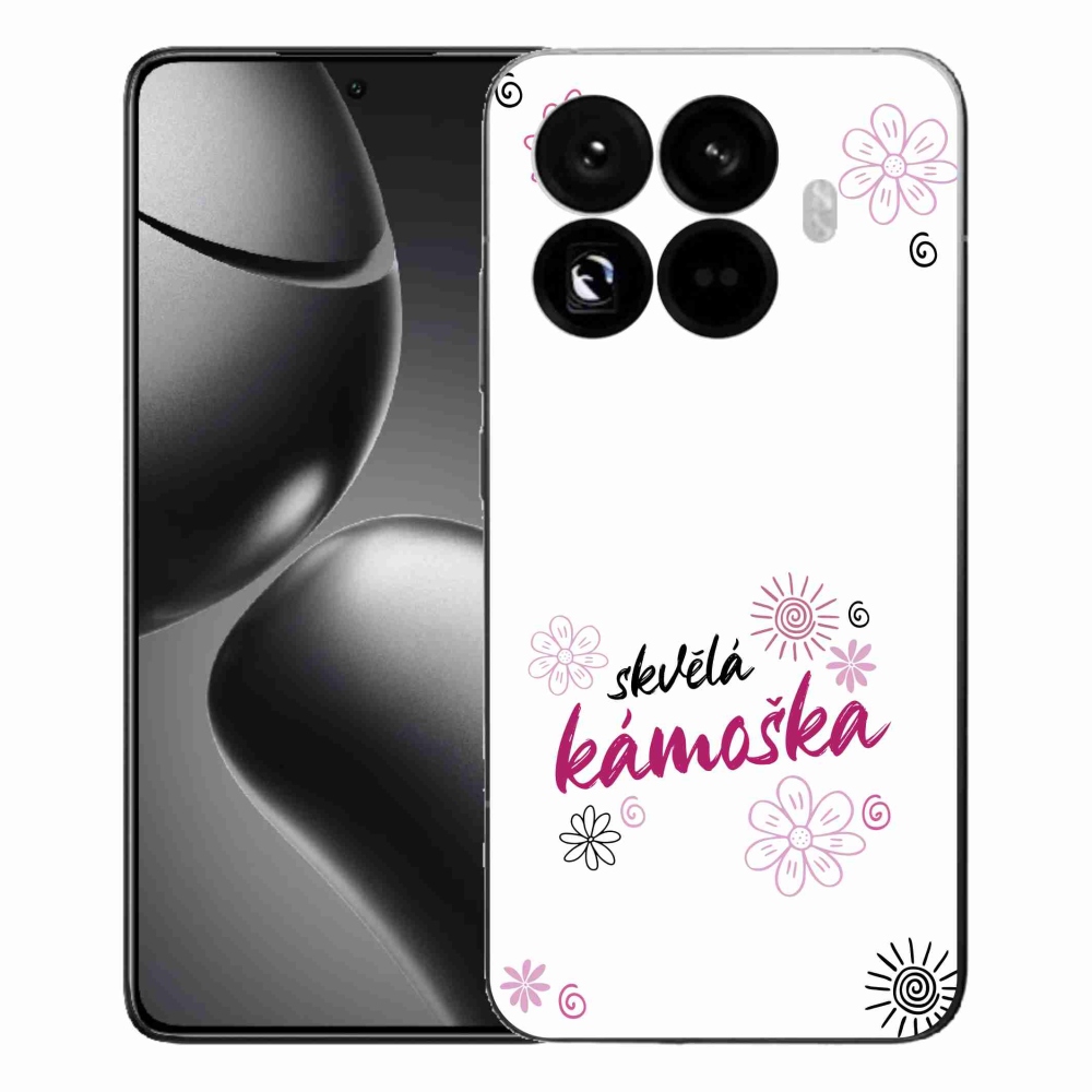Gélový kryt mmCase na Xiaomi 15T Pro - skvelá kamoška biele pozadie