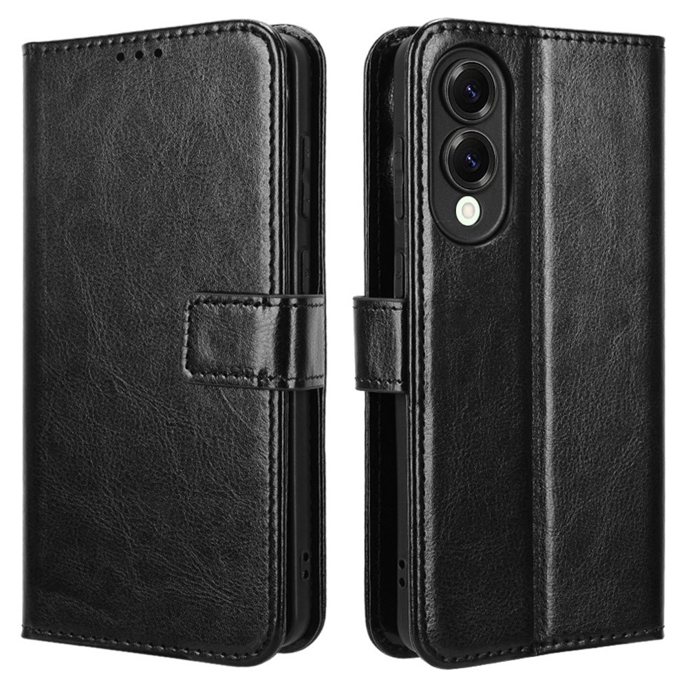 Crazy knižkové púzdro na Samsung Galaxy S25 Edge - čierne