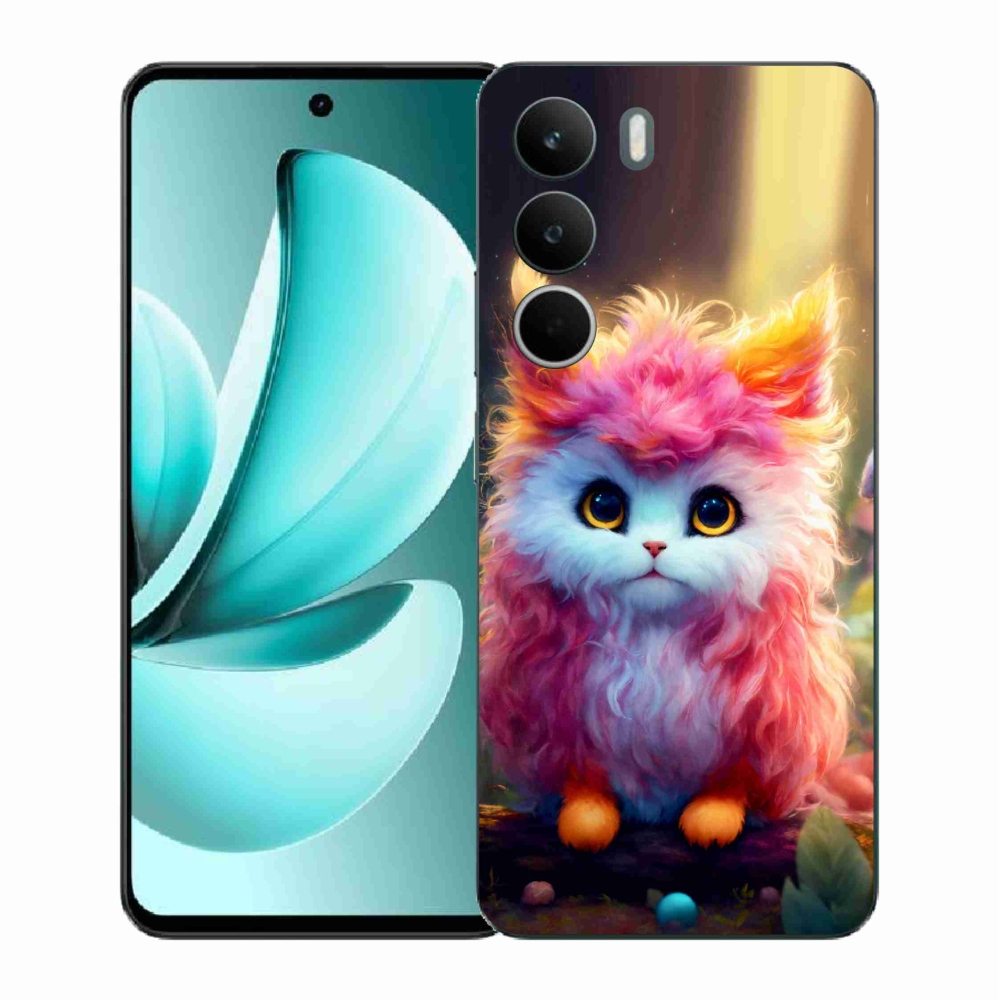 Gélový kryt mmCase na Realme C71 - roztomilé mačiatko 5