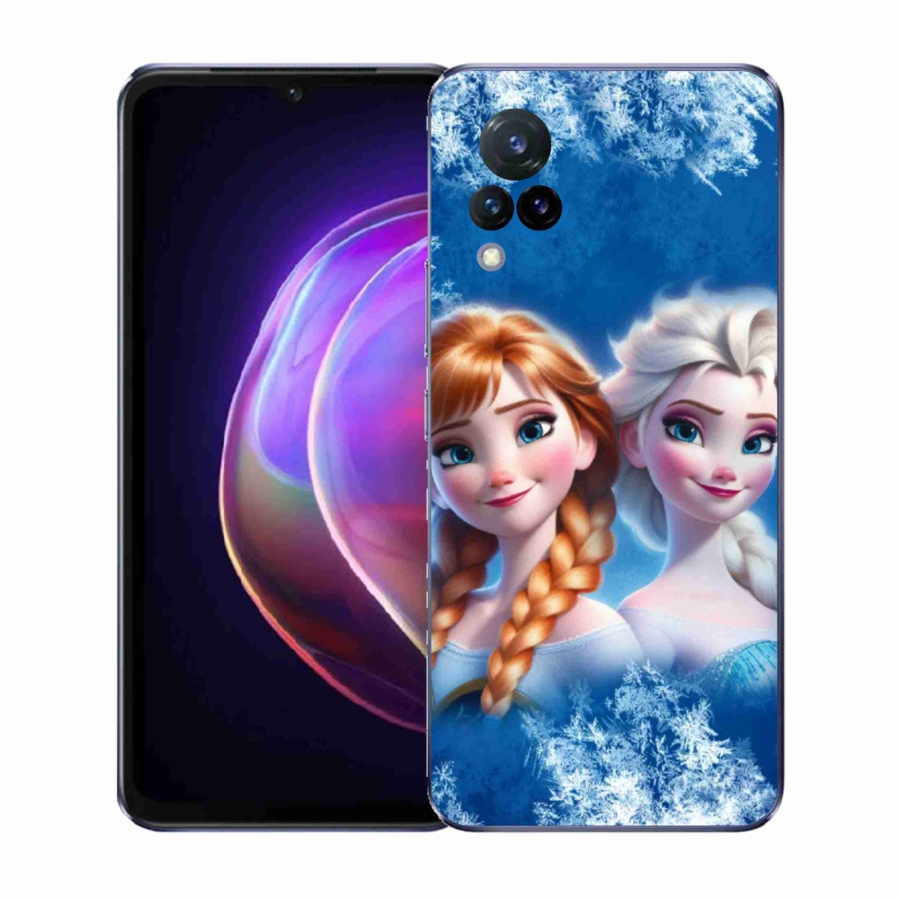 Gélový kryt mmCase na Vivo V21 4G/5G - ľadové kráľovstvo 2