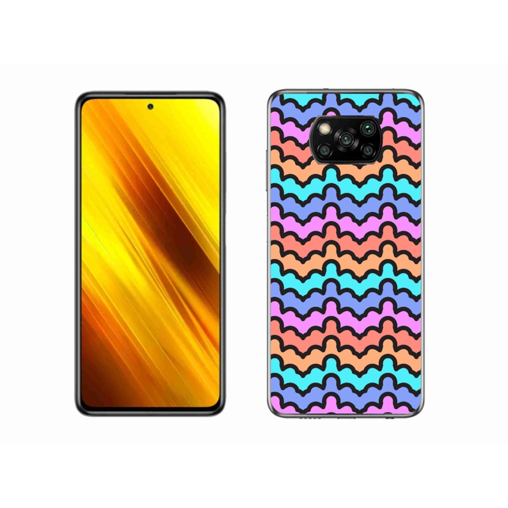 Gélový kryt mmCase na Xiaomi Poco X3 Pro - abstraktný motív 30