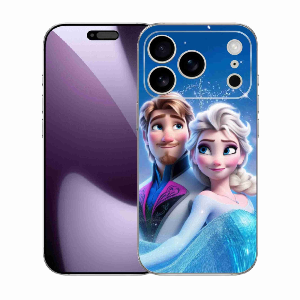 Gélový kryt mmCase na iPhone 17 Pro - ľadové kráľovstvo 1